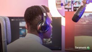 fones de ouvido saramonic