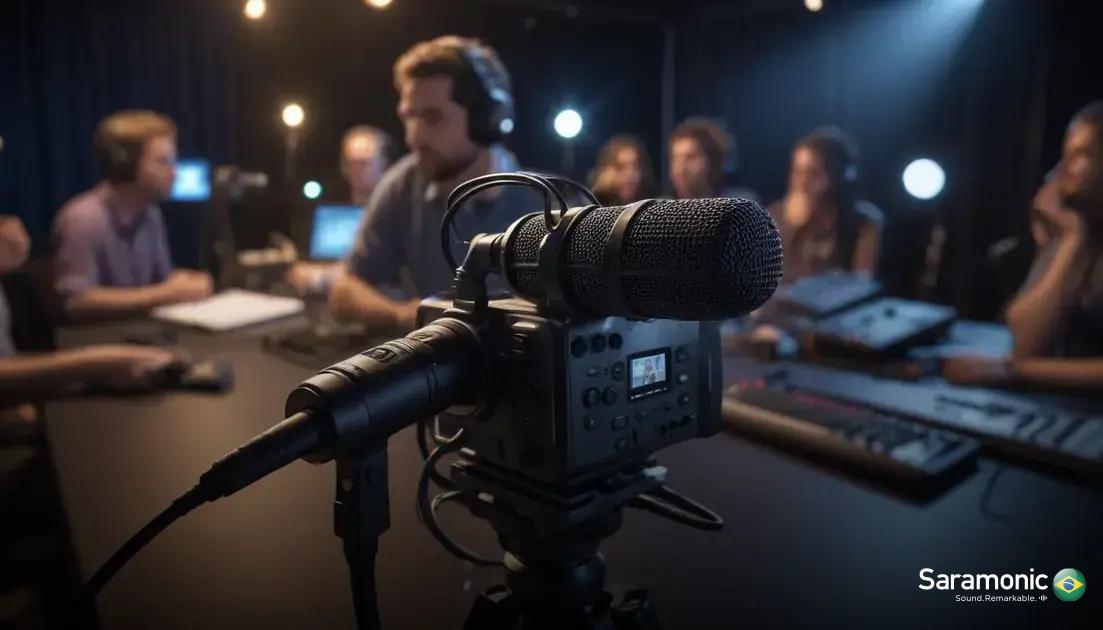 Como o WiTalk9 Saramonic Facilita a Gravação em Eventos de Grande Porte