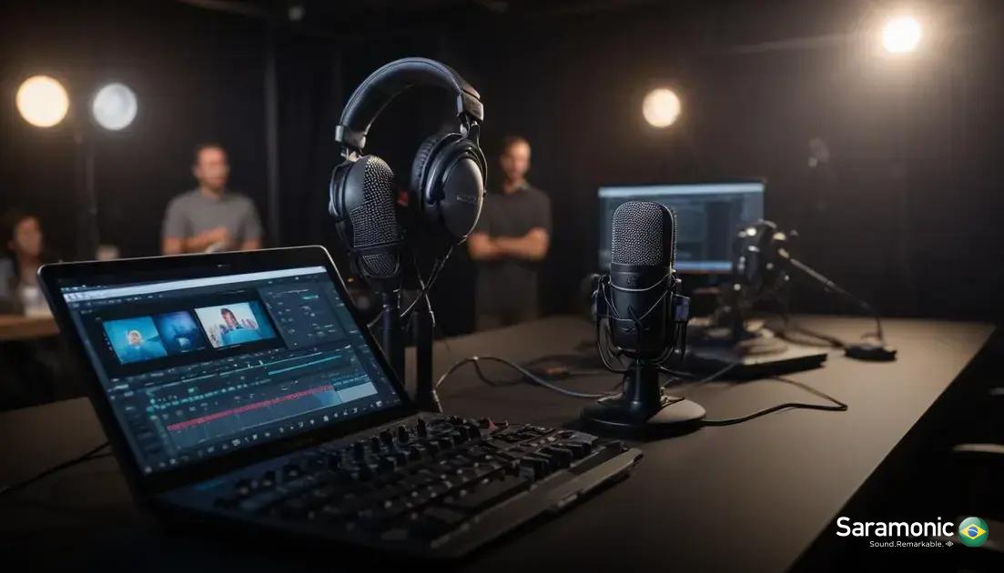 Gravação em Eventos: Como Garantir Qualidade de Áudio e Comunicação Sem Fio
