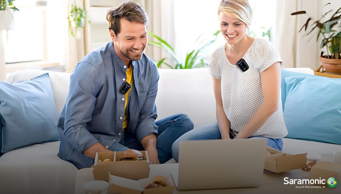 Onde comprar microfones para câmeras com suporte técnico em português?